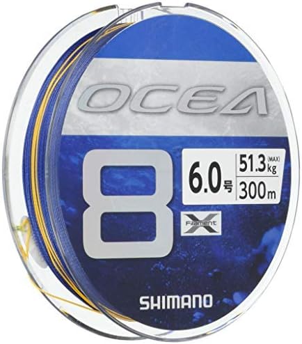 Dây Shimano Ocea 8, từ 300m đến 500m, từ số 1.5 đến số 12.0.