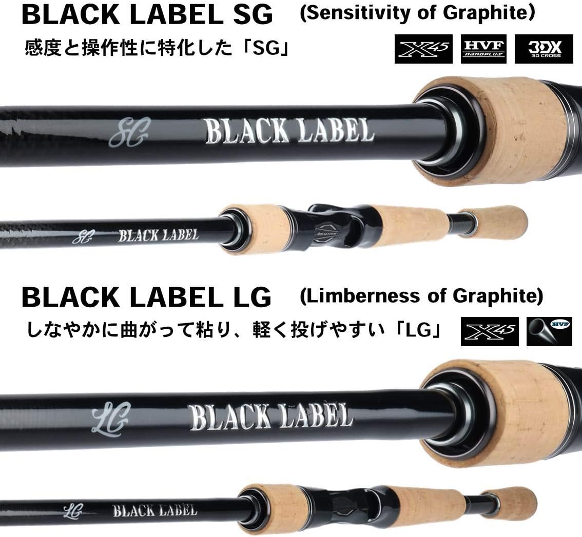 Daiwa BLACK LABEL SG (2 khúc )