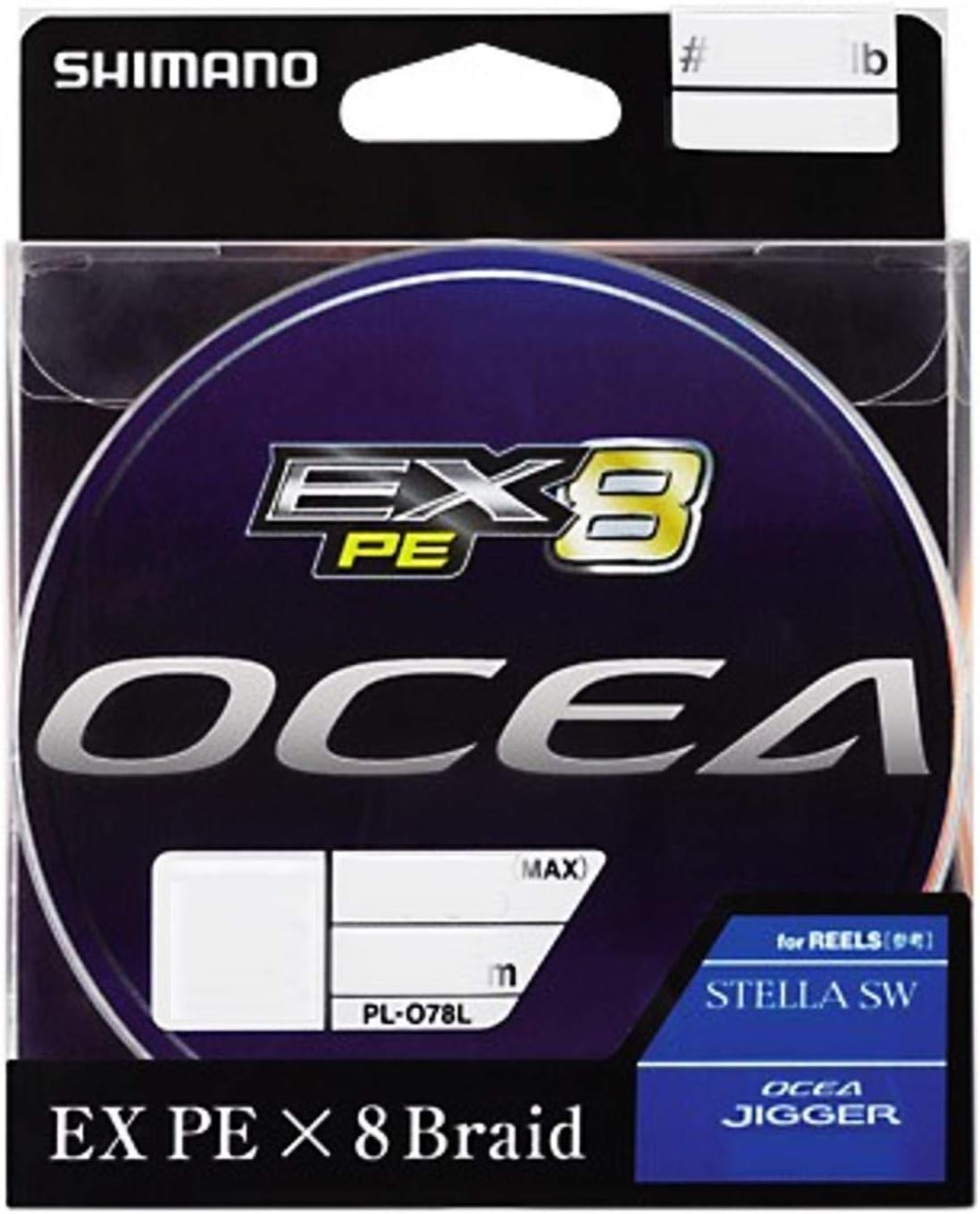 Dù Shimano OCEA EX8 PE 1.5 150m PL-078L