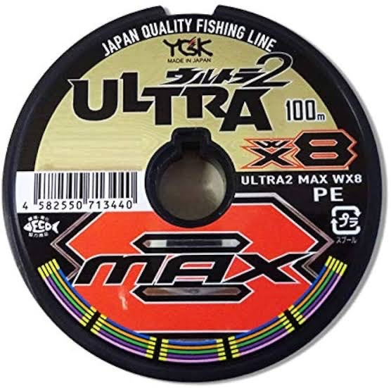 Dù câu Pe Ultra 2 MAX WX8 PE 0.6~6.0 made in Japan 100m