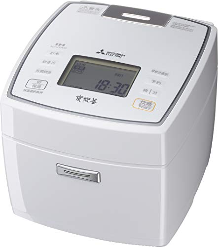 Nồi cơm điện Mitsubishi Electric IH 5.5 Go Made in Japan White NJ-VEA10-W