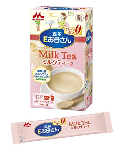 MORINAGA- Sữa bầu vị trà sữa (18g x 12 gói)