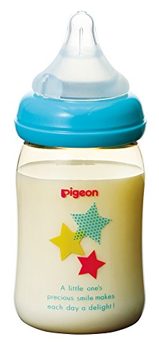 [Nhựa 160ml] Bình sữa Pigeon Pigeon Bình sữa thật cho bé hình ngôi sao từ 0 tháng Bình sữa hỗ trợ cho bé bú mẹ một cách đáng tin cậy