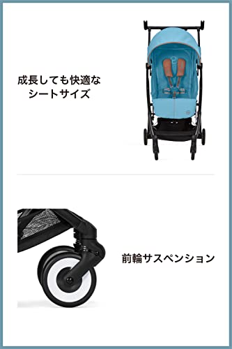 cybex LIBELLE  Xe đẩy nhỏ gọn nhẹ màu xám Lava 