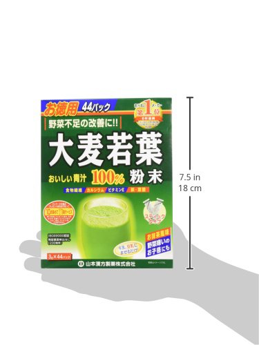 Bột lá lúa mạch GRASS BARLEY nguyên chất 100% 44 gói