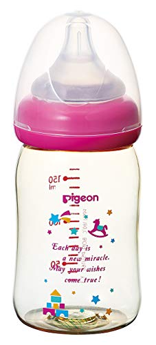 [Nhựa 160ml] Pigeon Pigeon Hộp Đồ Chơi Bình Sữa Cho Bé bú mẹ Mẫu Hộp Từ 0 Tháng Bình sữa hỗ trợ bé bú mẹ một cách đáng tin cậy