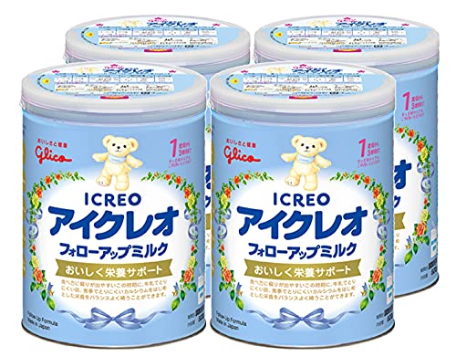 GLICO- Sữa số 9 cho bé từ 1-3 tuổi 820g x 4