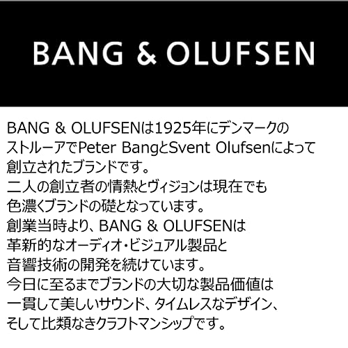 Bang & Olufsen Loa Bang & Olufsen loa Bluetooth không dây Beosound A1 BlackAntracite thế hệ thứ 2 Tương thích với Amazon Alexa