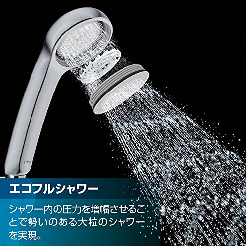 [Độc Quyền Amazon.co.jp] Sen Tắm LIXIL INAX vòi hoa sen Có Bộ Điều Chỉnh Nhiệt Cho Phòng Tắm BF-WM145TSG-AMZ