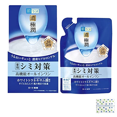 ROHTO- Gel dưỡng trắng HadalaboKoi-Gokujyun-100g kèm theo gói 80g