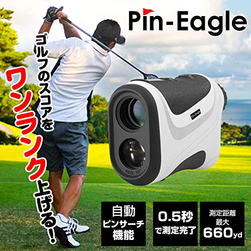 [Chính thức] Máy đo khoảng cách bằng laser Pin-Eagle Golf Tương thích với Thương hiệu nội địa 660yd Quang học 6x Hiệu suất chống thấm nước từ xa Hiệu suất Độ cao Chênh lệch Chức năng Máy đo khoảng cách chơi gôn