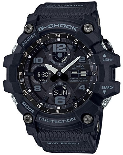 [Casio] Đồng Hồ G-Shock [Chính Hãng Nội Địa] MUDMASTER Radio Solar GWG-100-1AJF Men's Black