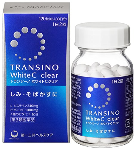 TRANSINO- Viên uống trị nám White C Clear 120v