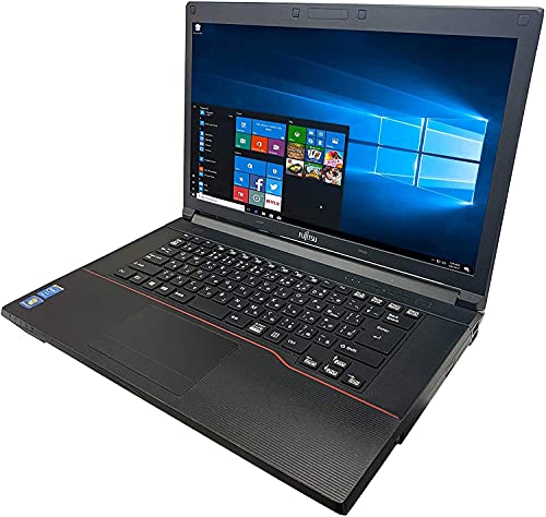 [Độc quyền của Amazon.co.jp] Máy tính xách tay Fujitsu A573 / Bao gồm pin / Loại 15.6 / MS Office 2019 / Win 10 / Core i3-3120M / HDMI / WIFI / DVD / 4GB / (Đã tân trang) (SSD 512GB)