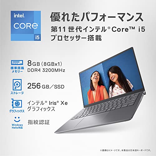 Máy tính xách tay di động Dell Inspiron 14 5410 NI554A-BWL Silver (Intel Core i5-11320H thế hệ thứ 11, 8GB, SSD 256GB, 14 "FHD)