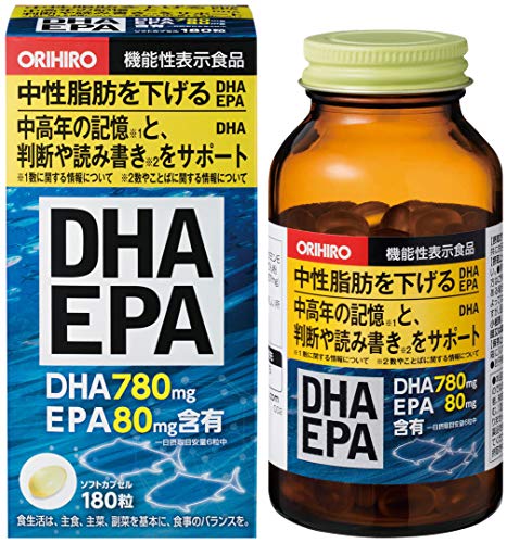 ORIHIRO- Viên bổ sung DHA&EPA 180 viên