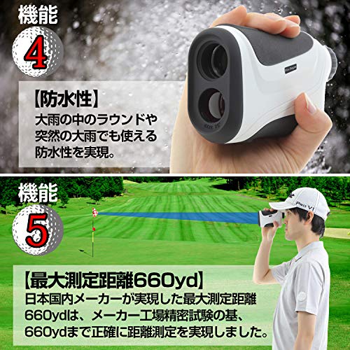 [Chính thức] Máy đo khoảng cách bằng laser Pin-Eagle Golf Tương thích với Thương hiệu nội địa 660yd Quang học 6x Hiệu suất chống thấm nước từ xa Hiệu suất Độ cao Chênh lệch Chức năng Máy đo khoảng cách chơi gôn